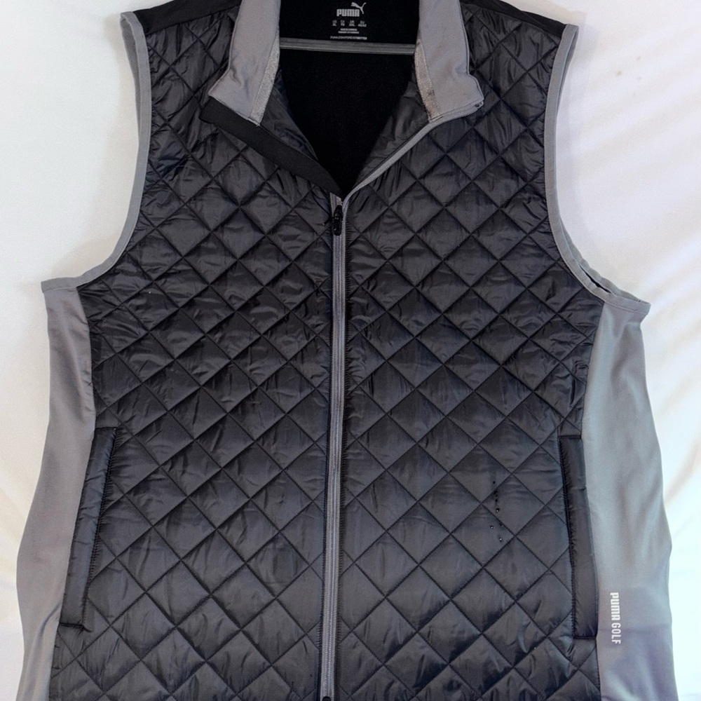 PUMA Charcoal Quilted Jacket
